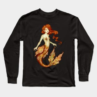 Autumn Mermaid Long Sleeve T-Shirt